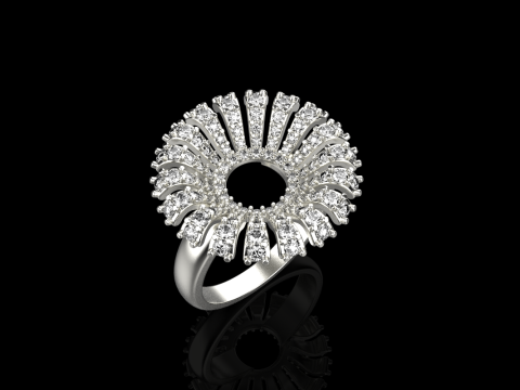 Palm ring model 939 3D Принт Модель