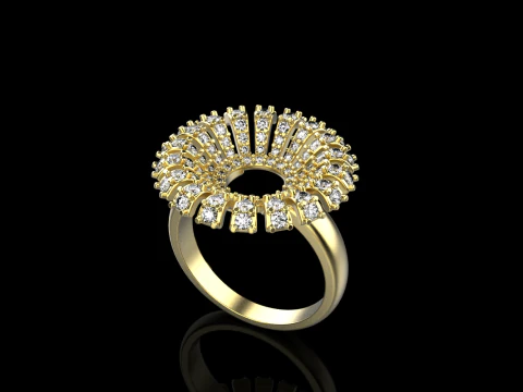 Palm ring model 939 3D Print Model