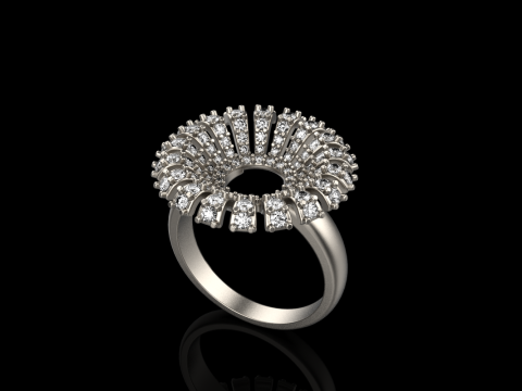Palm ring model 939 3D Принт Модель