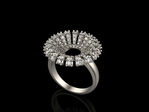Palm ring model 939 3D Print Model