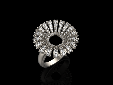 Palm ring model 939 3D Принт Модель