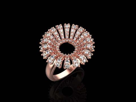 Palm ring model 939 3D Принт Модель