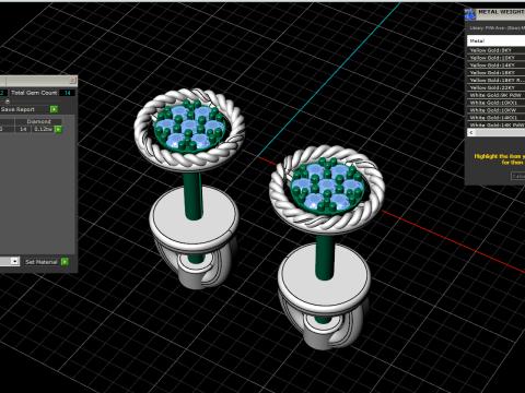 Transformer earring model 936 3D प्रिंट मॉडल
