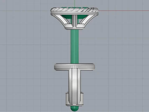 Transformer earring model 936 3D Print Model