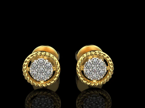 Transformer earring model 936 3D Print Model