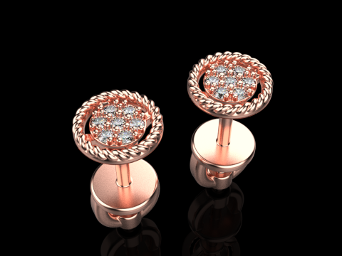 Transformer earring model 936 3D प्रिंट मॉडल