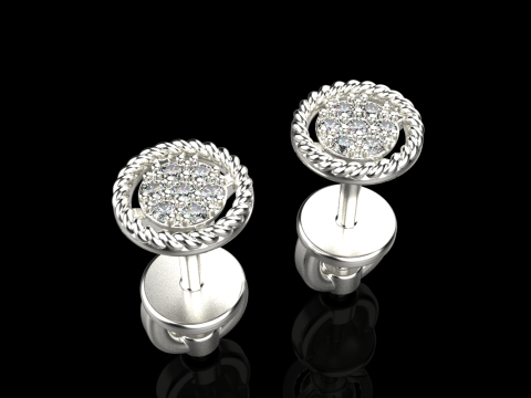Transformer earring model 936 3D प्रिंट मॉडल