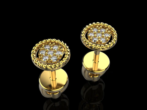 Transformer earring model 936 3D Print Model