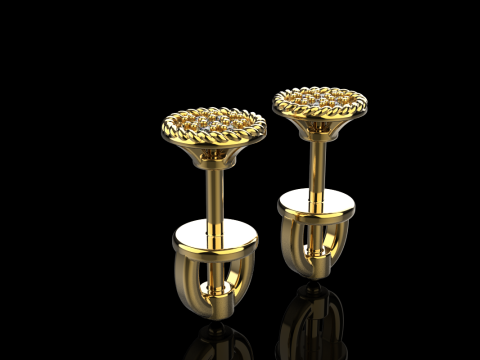 Transformer earring model 936 3D प्रिंट मॉडल