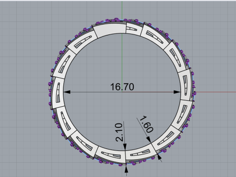 Serpenti ring model 933 Modello di stampa 3D