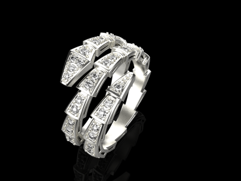 Serpenti ring model 933 Modello di stampa 3D