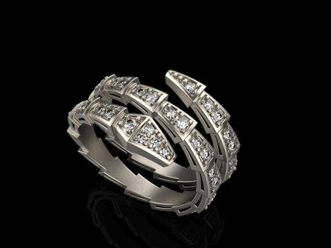 Serpenti ring model 933 Modello di stampa 3D