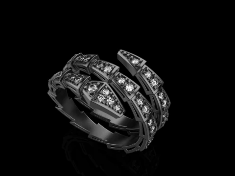 Serpenti ring model 933 3D Print Model