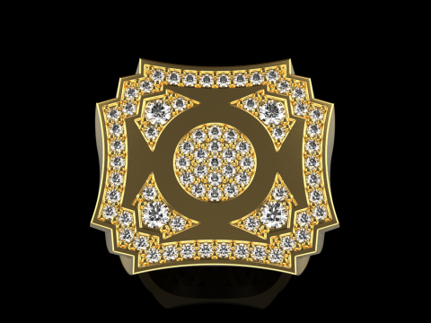 Signet ring model 931 3D प्रिंट मॉडल