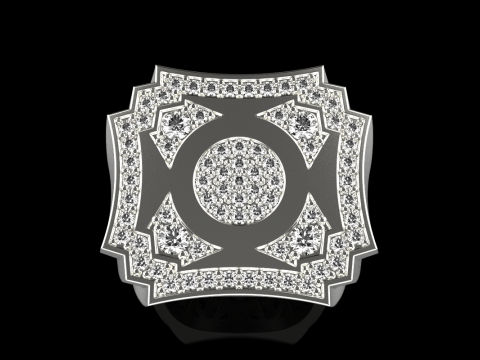 Signet ring model 931 3D प्रिंट मॉडल