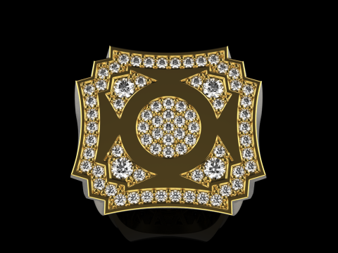 Signet ring model 931 3D प्रिंट मॉडल