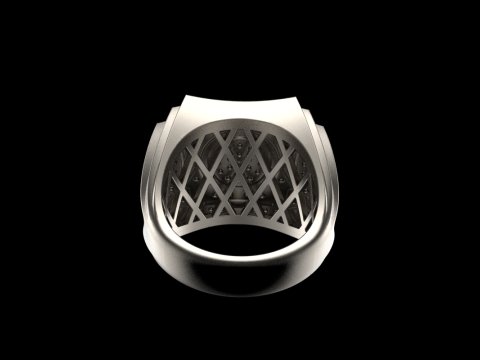 Signet ring model 931 3D प्रिंट मॉडल