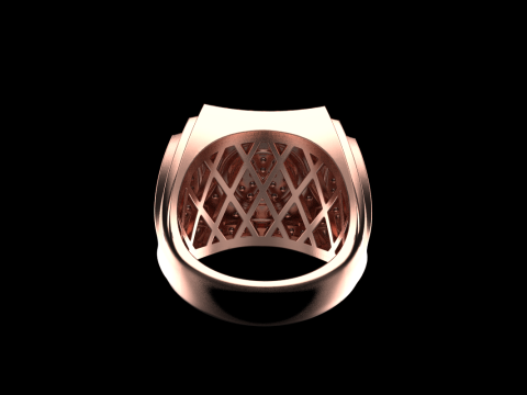 Signet ring model 931 3D प्रिंट मॉडल