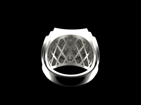 Signet ring model 931 3D प्रिंट मॉडल