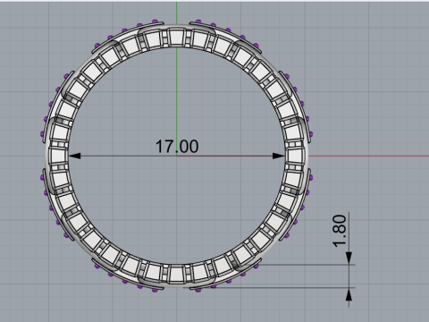Wedding rings model 929 Modello di stampa 3D