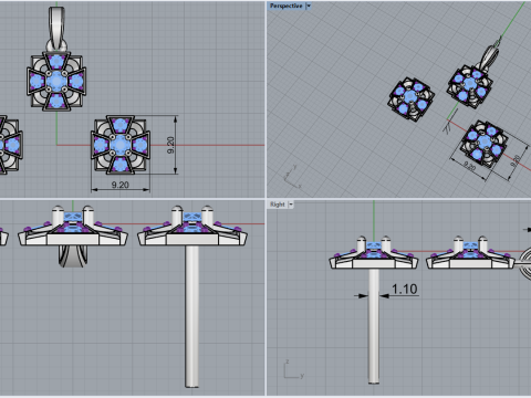 Collection model 915 3D printmodel