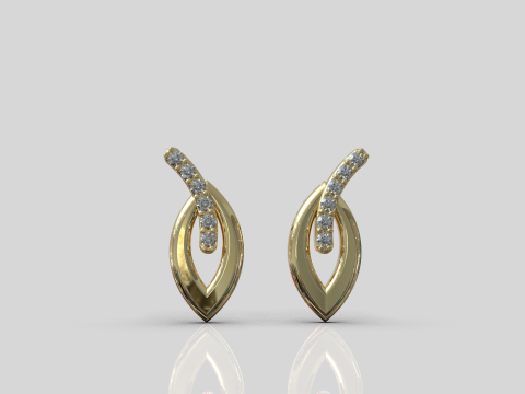 Earring model 914 3D Принт Модель