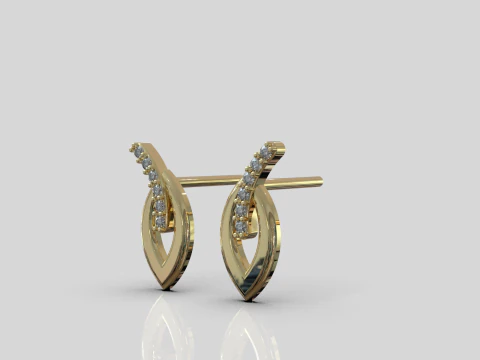 Earring model 914 3D Print Model