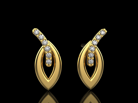 Earring model 914 Model do druku 3D