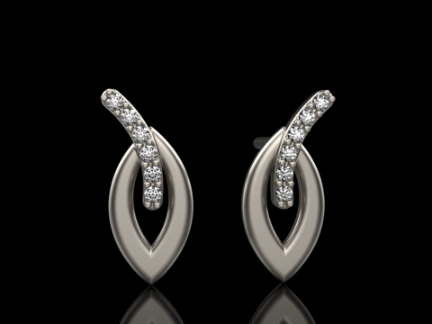 Earring model 914 Model do druku 3D