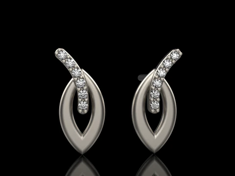 Earring model 914 3D Print Model