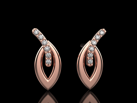 Earring model 914 Model do druku 3D