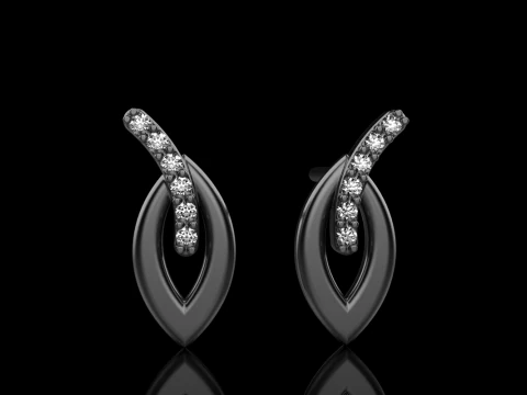 Earring model 914 3D Print Model