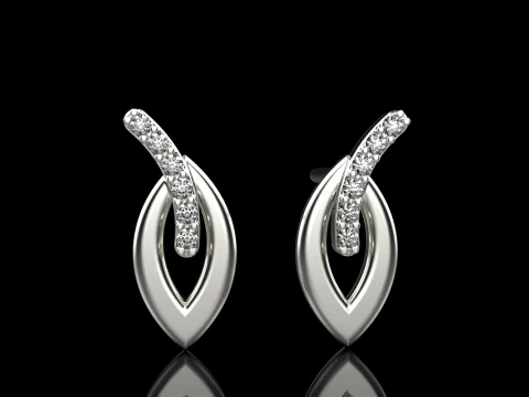 Earring model 914 3D Print Model