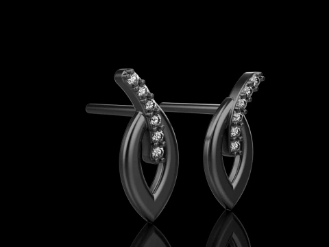 Earring model 914 3D Print Model