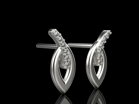 Earring model 914 3D Print Model