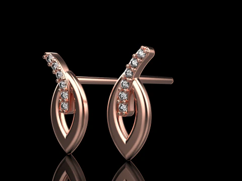 Earring model 914 3D Print Model