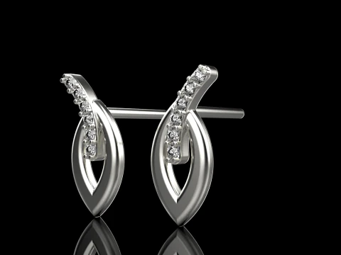 Earring model 914 3D Print Model