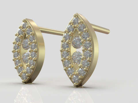 Model kolczyka 912 Model do druku 3D