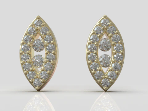 Earring mode 912 3D Print Model