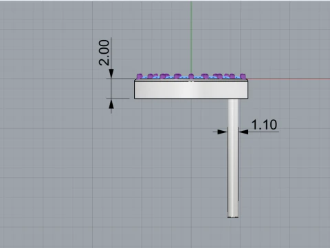 Earring mode 912 3D Print Model