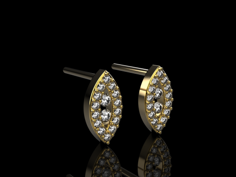 Earring mode 912 3D प्रिंट मॉडल