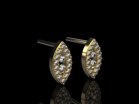 Earring mode 912 3D Print Model