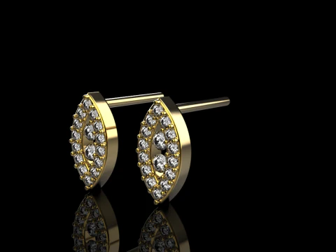 Earring mode 912 3D Print Model