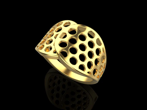 Lightweight ring model 909 3D Print Model