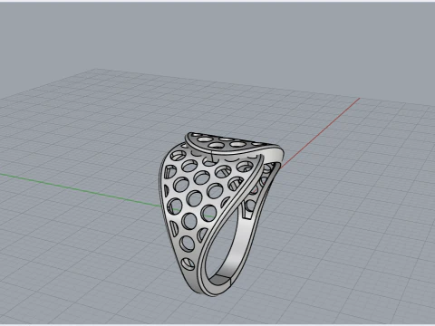 Lightweight ring model 909 3D Print Model