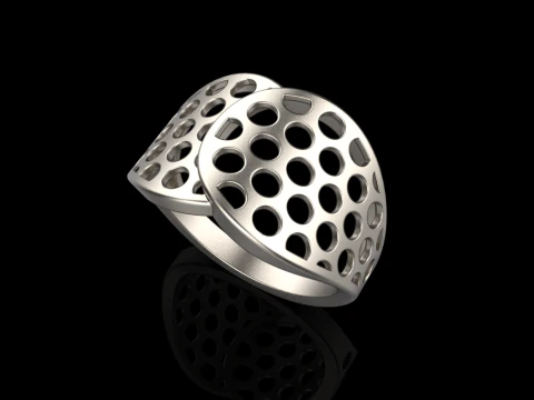 Lightweight ring model 909 3D Print Model