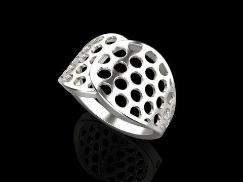 Lightweight ring model 909 3D Принт Модель