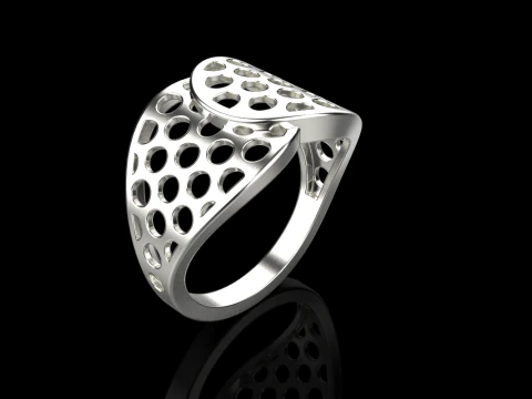 Lightweight ring model 909 3D Print Model