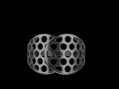 Lightweight ring model 909 3D Принт Модель