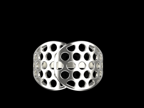 Lightweight ring model 909 3D Принт Модель